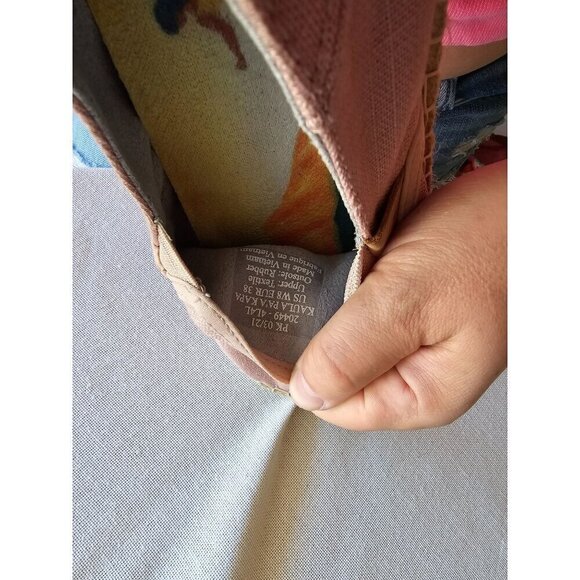 OLUKAI Kaula Pa'a Kapa Women's Espadrilles, Linen Slip-On Shoes with Lightweight - Picture 9 of 15